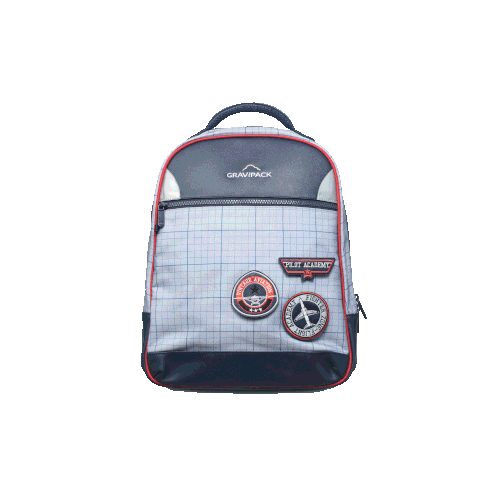 Sac révolutionnaire anti mal de dos scolaire enfant Bleu Gravipack