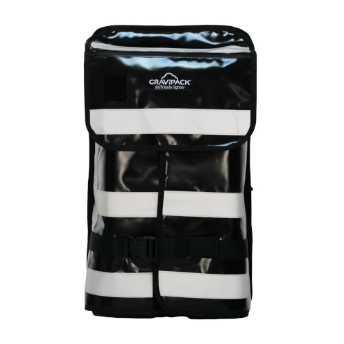 Sac à dos exosquelette ergonomique Gravipack outillage Pro Tool Master Noir Gravipack